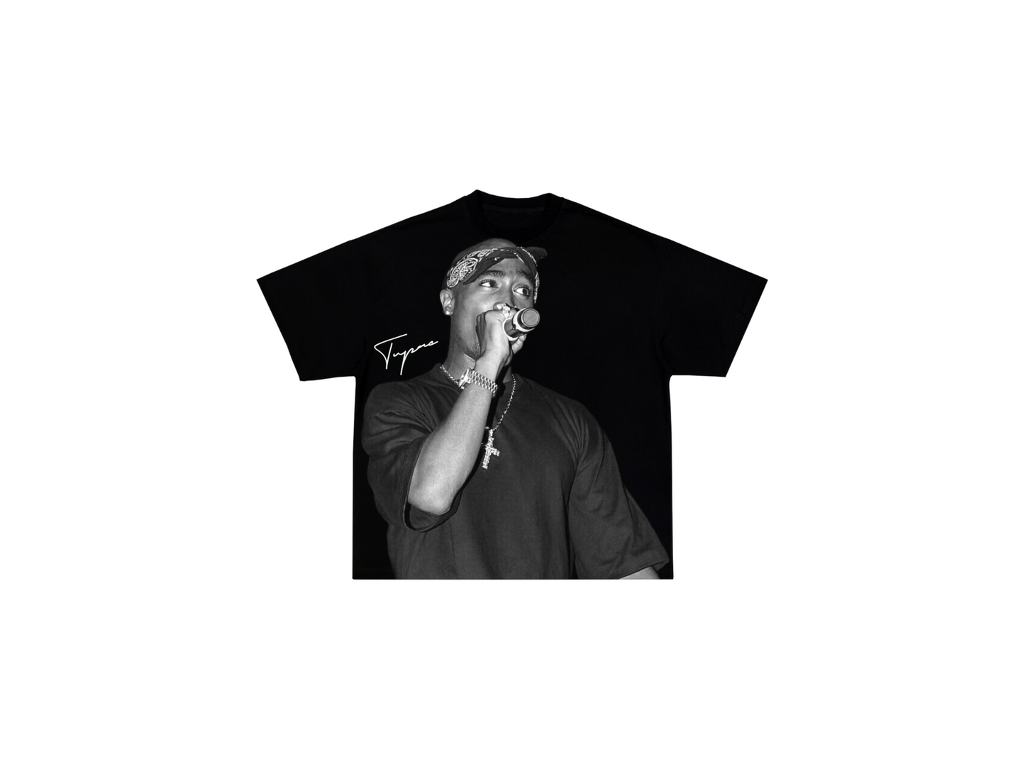 Tupac Oversized Tee